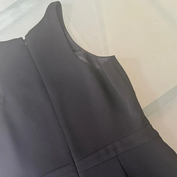 J. Crew Dress J. Crew Black Sheath Dress in Premium Crepe Size 4 - Picture 7 of 8